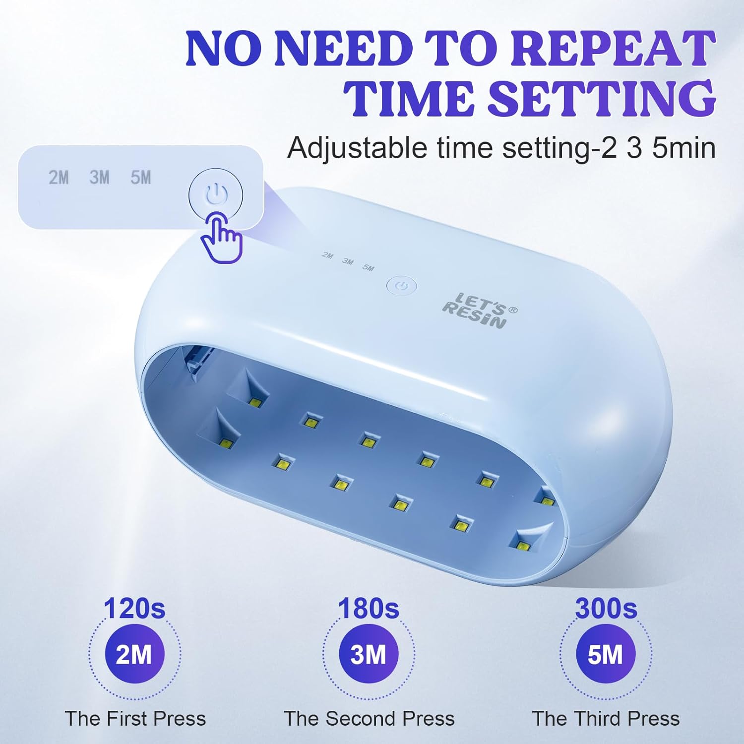 Lámpara UV para resina 36 LED Lámpara UV para resina 36 LED